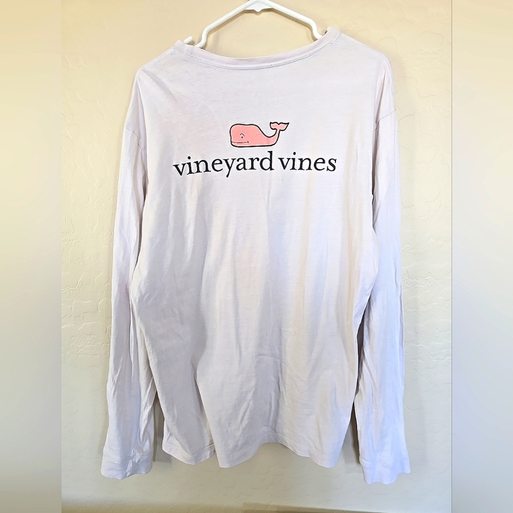 Vineyard Vines Mens Medium Long Sleeve One Pocket Jersey